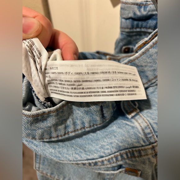 Abercrombie&Fitch Midi Denim Skirt , size 26/2 - Picture 8 of 8